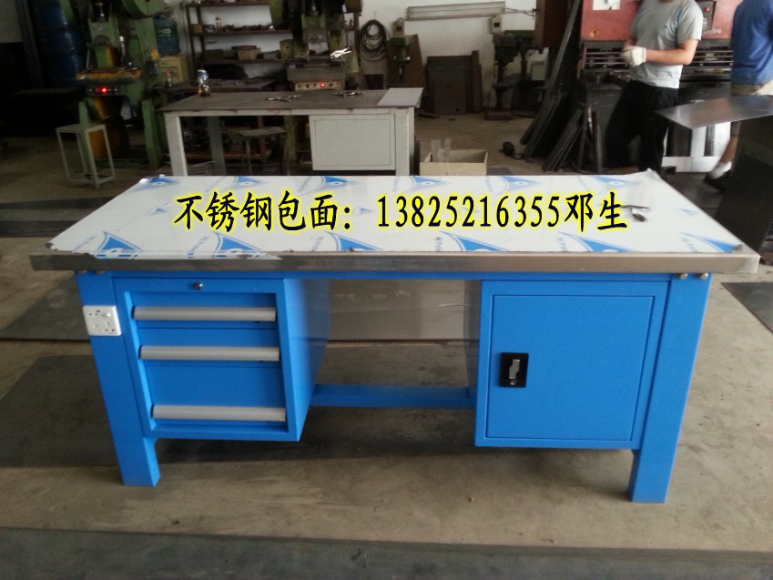 工作臺廠家 直銷重型工作臺 不銹鋼包面工作臺