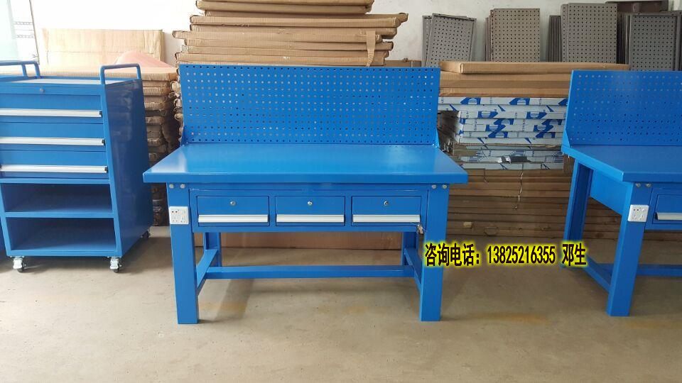 重慶工廠工作桌，鐵板包面工作桌，廠家批發(fā)銷售