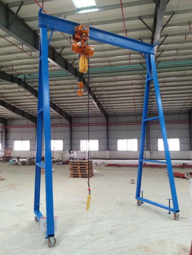 供應福建龍門架起重機，2噸龍門架尺寸定做，移動龍門架廠商