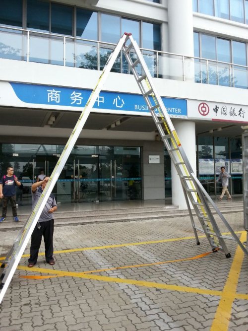 供應鋁合金人字伸縮梯，單面梯，竹節(jié)伸縮梯，廠家批發(fā)