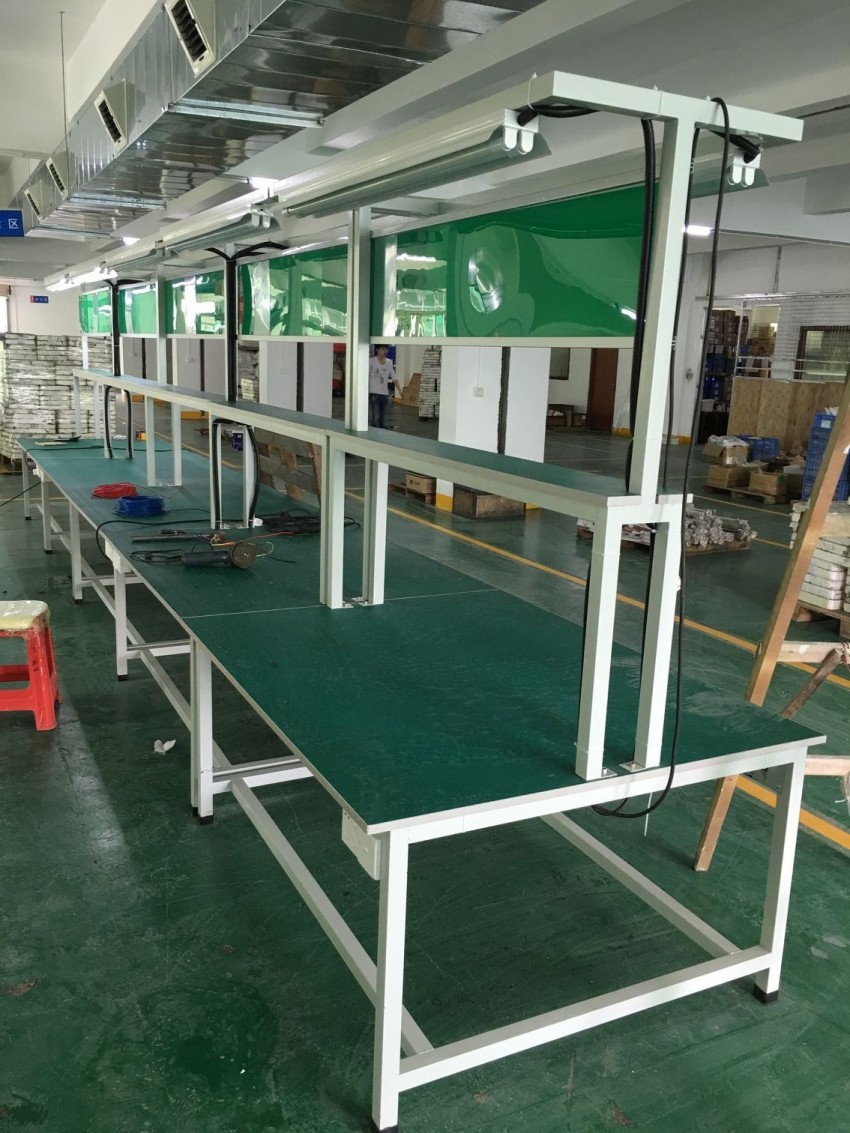 供應(yīng)龍華車間流水線工作臺，百利豐公司按款式 規(guī)格定做