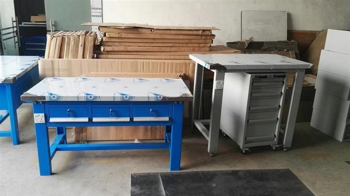 石排不銹鋼工作臺，帶抽屜式不銹鋼工作臺，廠家定制