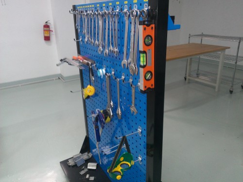 定制工廠工具架，雙面移動工具架，萬江工具架
