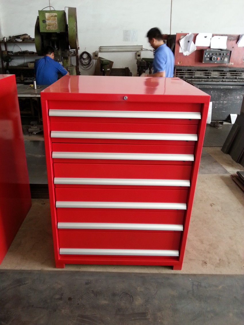五金工具箱，7抽屜工具箱，定做冷軋鋼工具箱廠家