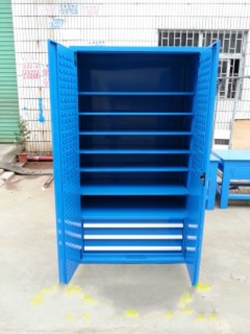 批發(fā)工具柜，雙開門三抽工具柜，工廠維修工具存放柜