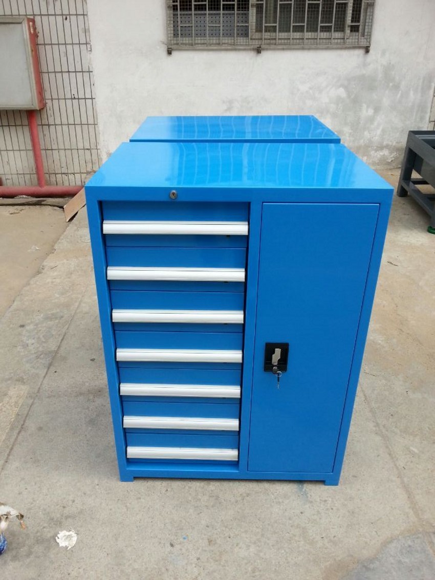 湖南抽屜型工具柜手推式 廣東消防工具擺放柜玻璃門