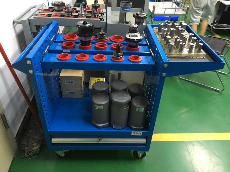 抽屜式刀具車 一抽二抽三抽存放刀具車 按需求可定制