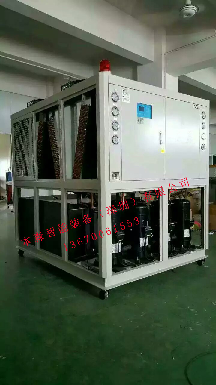 化工專用螺桿式中低溫冷凍機(jī)組，鋁氧化冷凍機(jī)，表面處理專用耐酸堿冷凍機(jī)