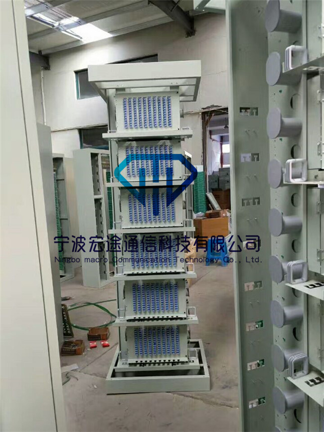 淮南720芯MODF光纖配線架-尺寸圖文并茂