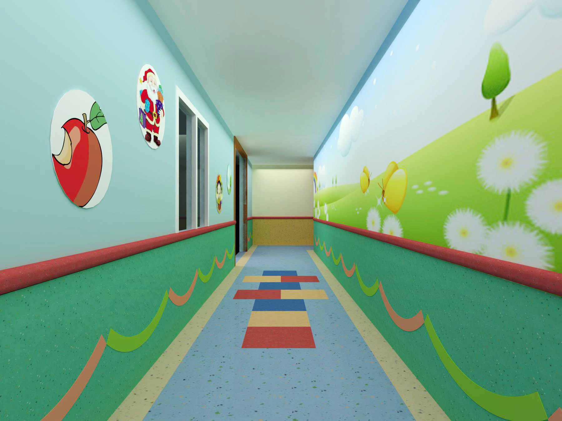 常州幼兒園地膠|常州兒童PVC地板|常州地膠施工