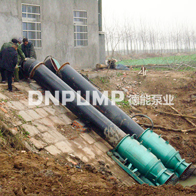 市政泵站建設(shè)專用雪橇式潛水軸流泵