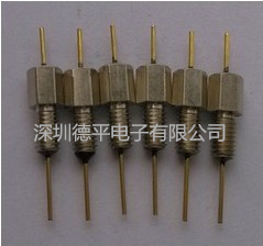 德平供應5M4螺紋陶瓷穿心電容濾波器
