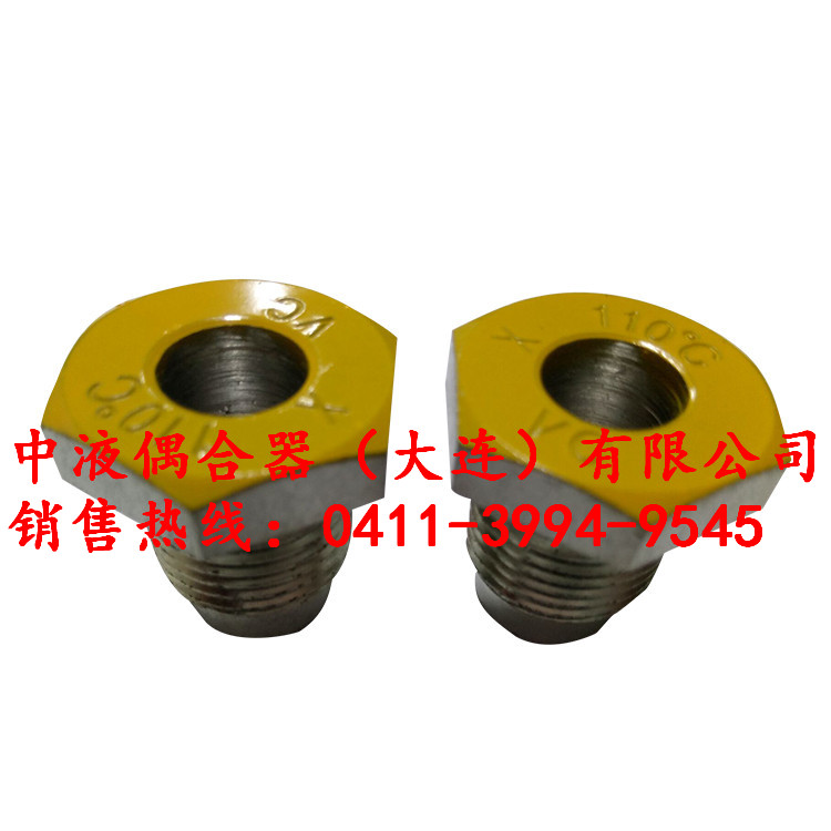 邯鄲電廠給水泵液力偶合器配件易熔塞M18*1.5