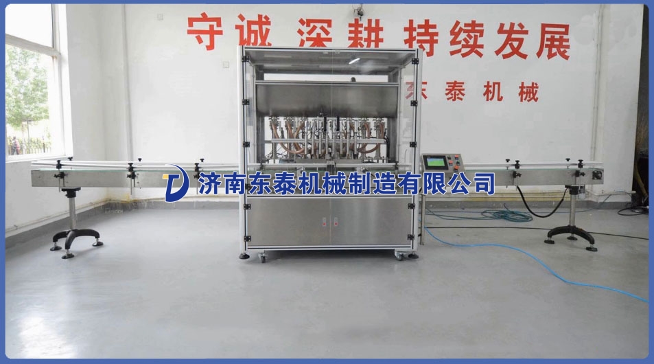 剁辣椒灌裝機(jī)自動(dòng)灌裝自動(dòng)進(jìn)出瓶，從此跟手工說再見！