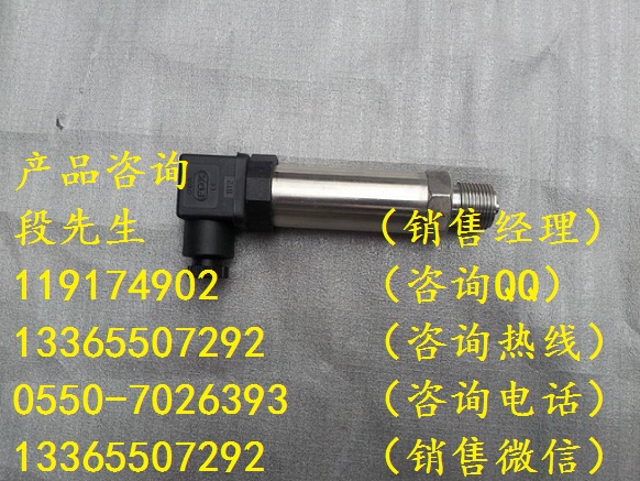 重慶赫斯曼接頭壓力變送器