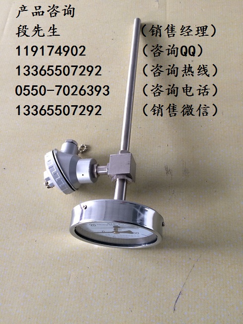 直銷WSSX-412雙金屬溫度計(jì)