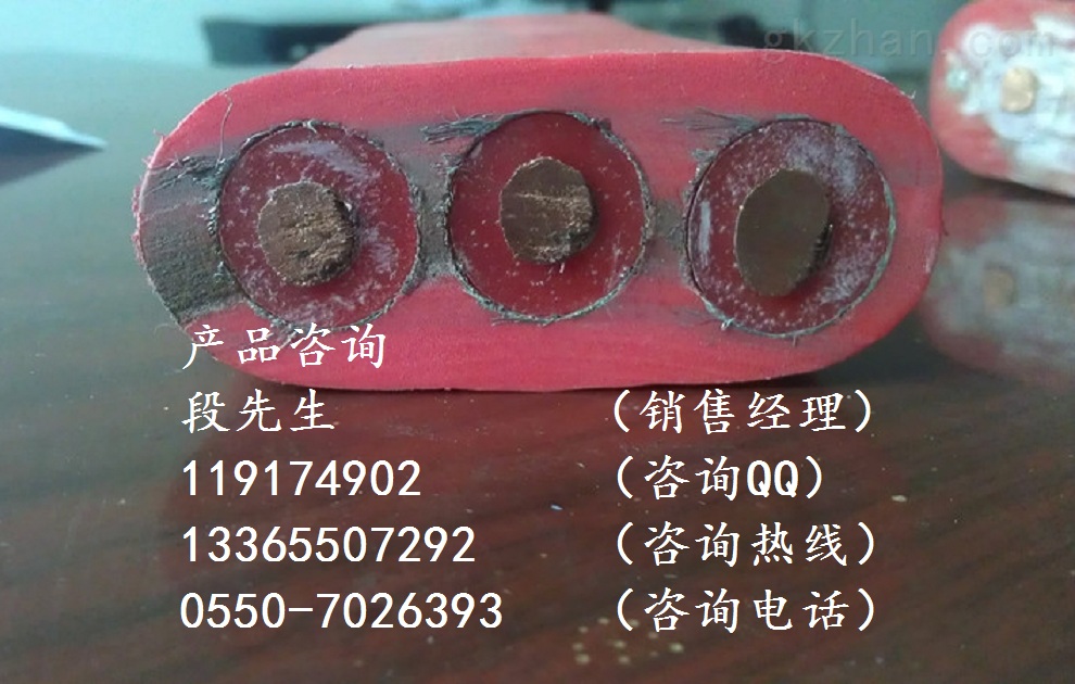 耐寒硅橡膠扁電纜YGGB-10*4