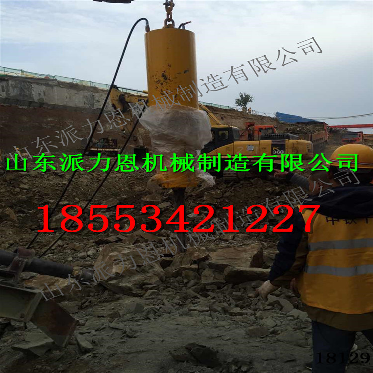 江蘇句容大型巖石破石機(jī)圖片大全