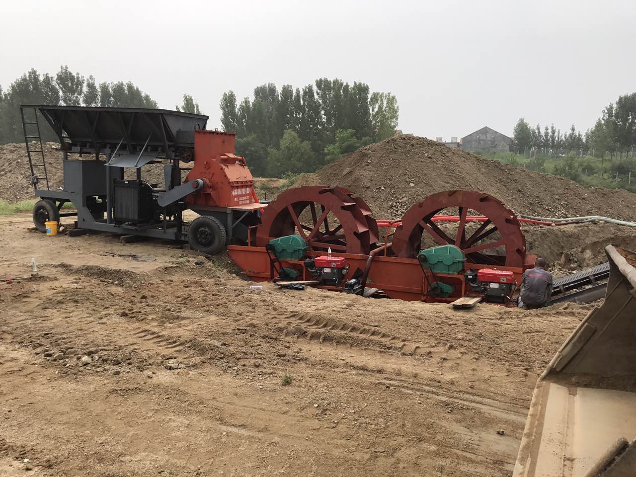 大型制沙機(jī) 威海風(fēng)化砂制沙機(jī)機(jī)械