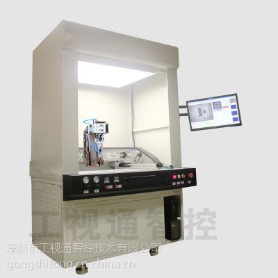 落地式視覺四軸點膠機，智能定位速度更快