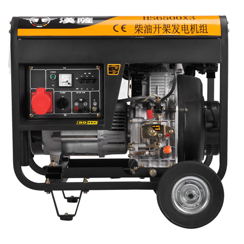 漢薩進(jìn)口5kw三相手發(fā)電機(jī)發(fā)貨浙江