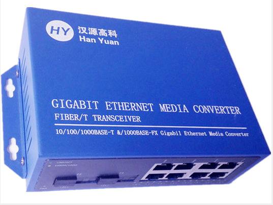 千兆2光8電級(jí)聯(lián)/串聯(lián)節(jié)點(diǎn)手拉手光纖收發(fā)器網(wǎng)絡(luò)光端機(jī)交換機(jī)