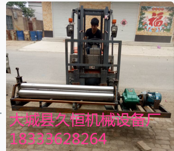 滁州市鐵板卷3毫米厚1米長手動卷圓機