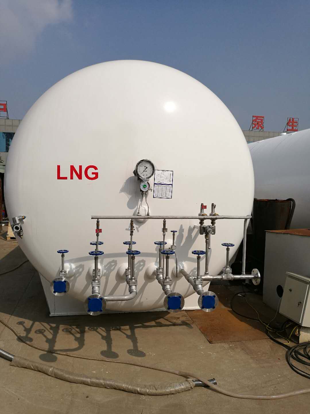 鄂爾多斯60立方米LNG低溫儲罐能裝多少噸