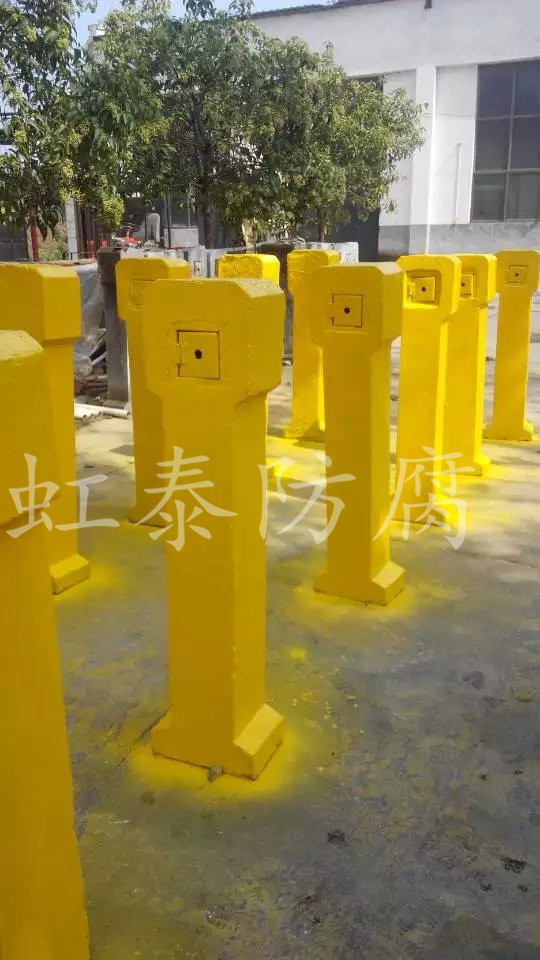 泰州地埋石油用水泥測試樁 燃?xì)夤艿烙脺y試樁 虹泰防腐