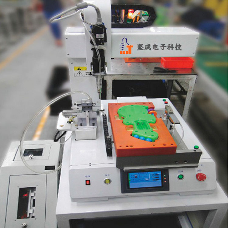 廠家直銷堅(jiān)成電子自動(dòng)鎖螺絲機(jī)BES-801智能定位校驗(yàn)自動(dòng)擰螺絲機(jī)