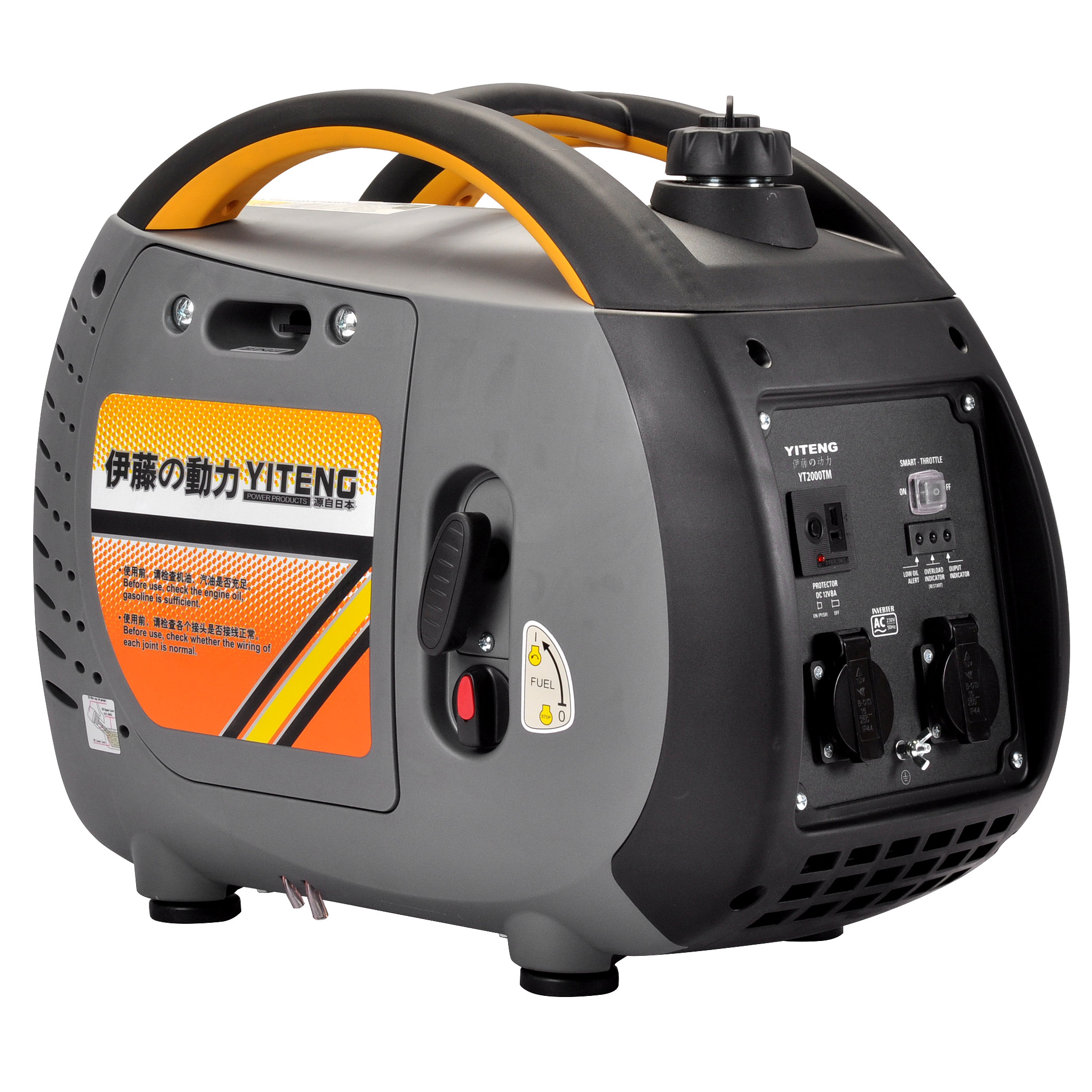 上海伊藤YT2000TM外出備用小型發(fā)電機