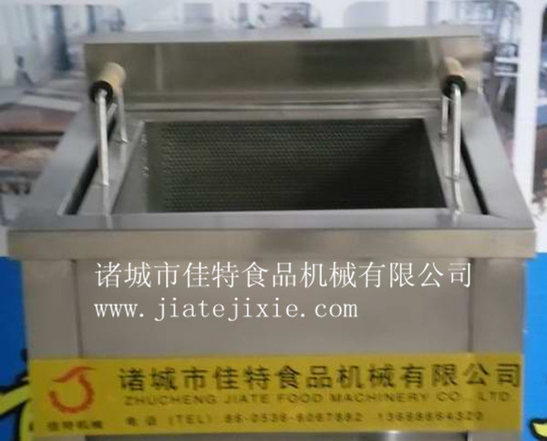 小型電加熱，油水混合油炸設備