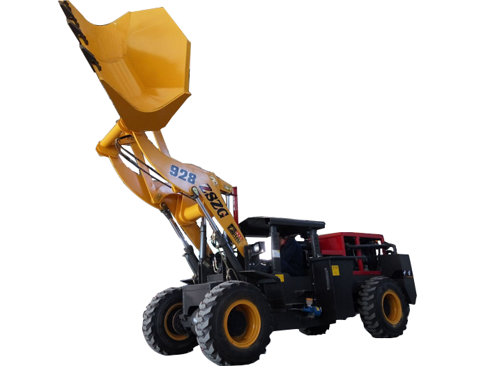 巷道裝載機小機身側(cè)翻鏟斗水過濾安全耐用中首重工賮