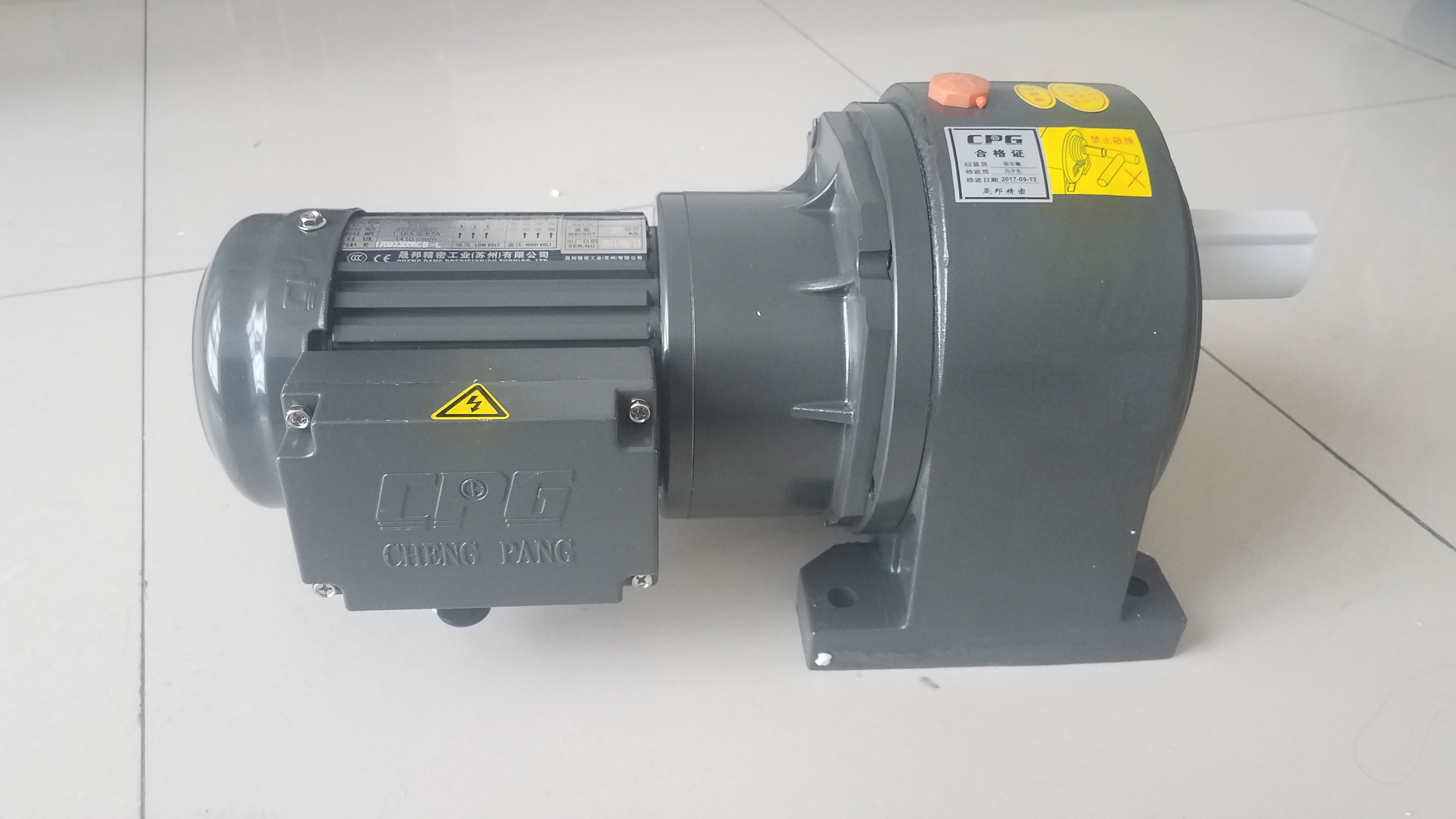 臺(tái)灣CPG晟邦電機(jī) 蘇州晟邦減速機(jī)
