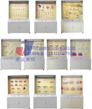供應(yīng)君晟JS-JSL10型熱銷機械設(shè)計零件陳列柜 機械設(shè)計零件展示柜 繪圖桌