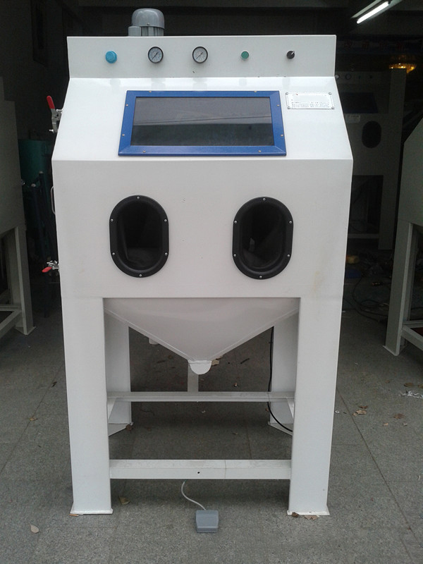 臺州模具噴砂機 電機殼表面強化噴砂機KH-1515A