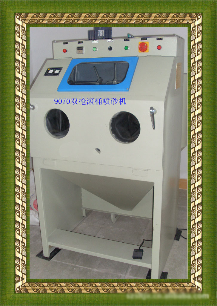 杭州手動(dòng)噴砂機(jī)KH-9060A 熱處理件除銹用箱式手動(dòng)噴砂機(jī)
