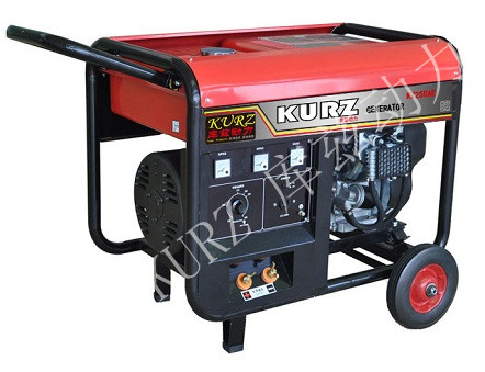 庫茲250A汽油電焊機組KZ250AE?