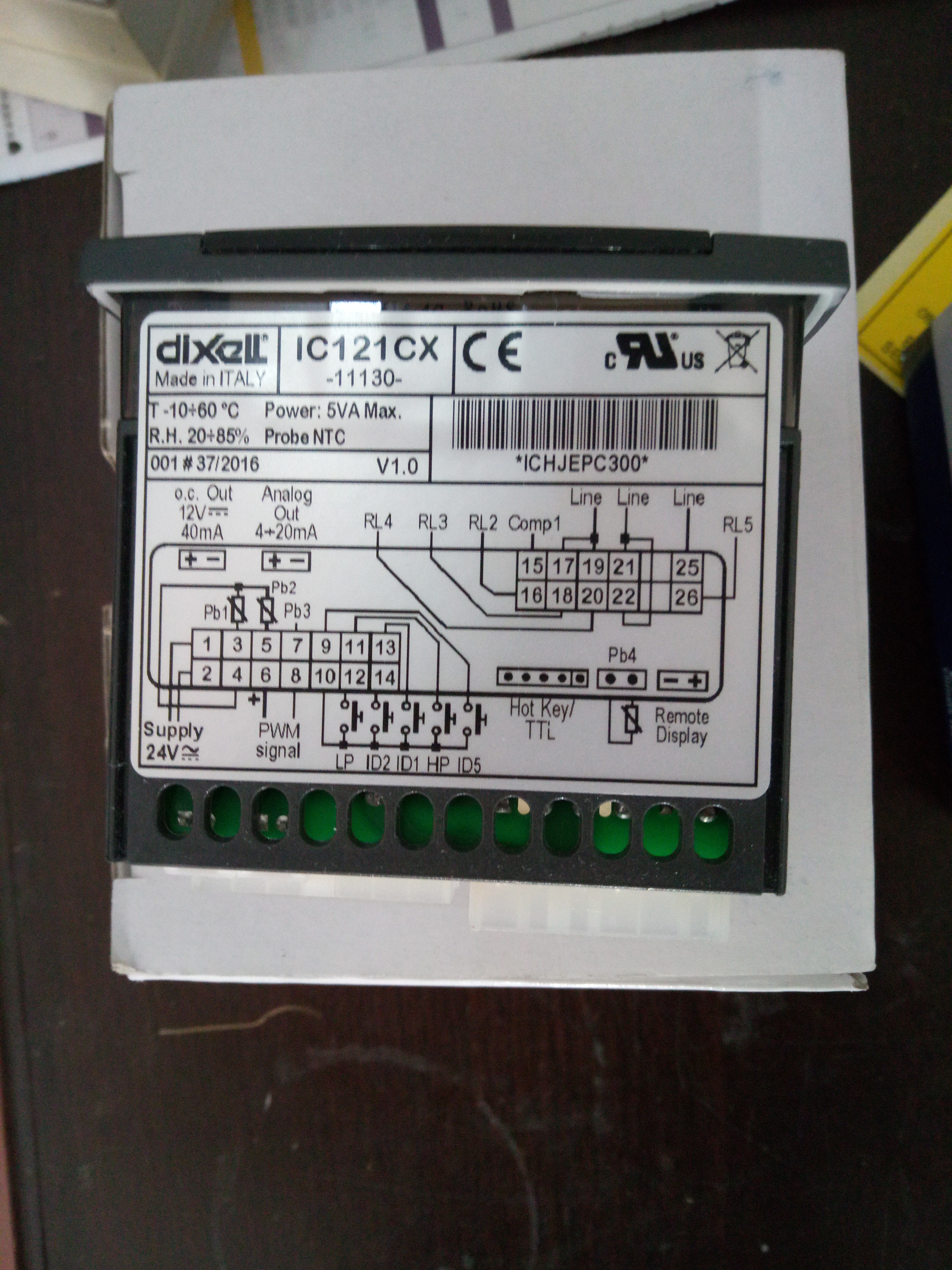 全新正品IC121CX-11130小精靈溫控器