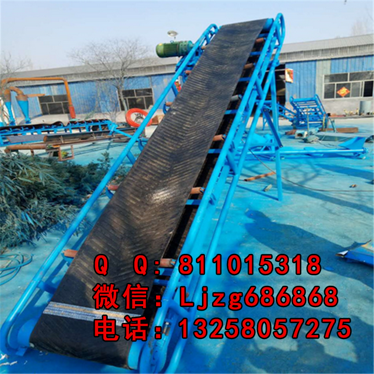 廠銷  長樂市 大傾角皮帶輸送機  皮帶輸送機圖片