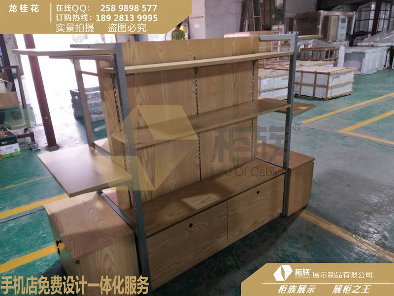 開放式小米中島架陳列展柜-多功能配件柜亞克力盒廠家定做