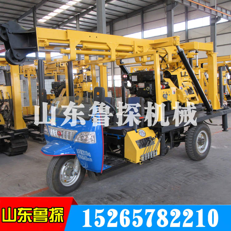 廠家直銷魯探新型XYC-200A三輪車載水井鉆機