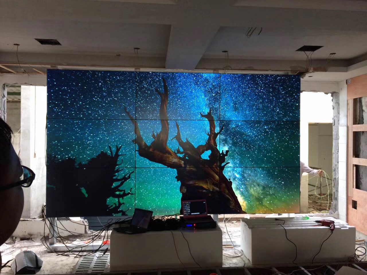 河北三星液晶拼接屏46寸液晶拼接屏3.5mm超窄邊拼縫液晶拼接屏