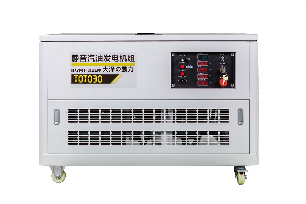 箱體封閉式30kw汽油發(fā)電機(jī)
