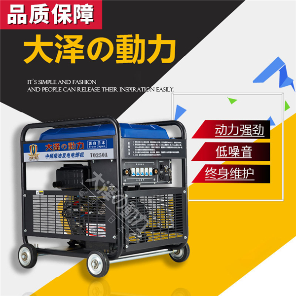 190A柴油發(fā)電電焊機(jī)