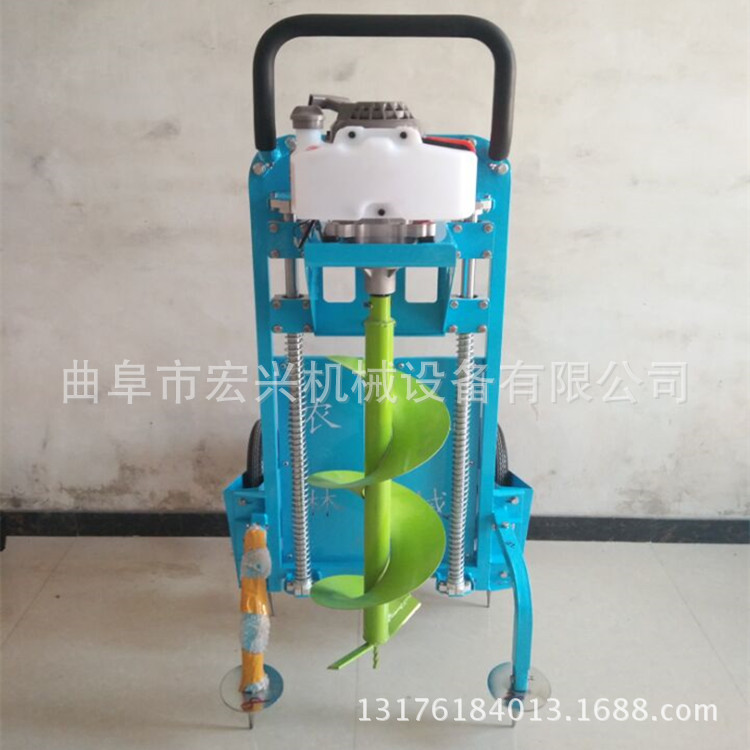 定制水泥桿打眼機 拖拉機挖坑機 種樹苗用挖坑機