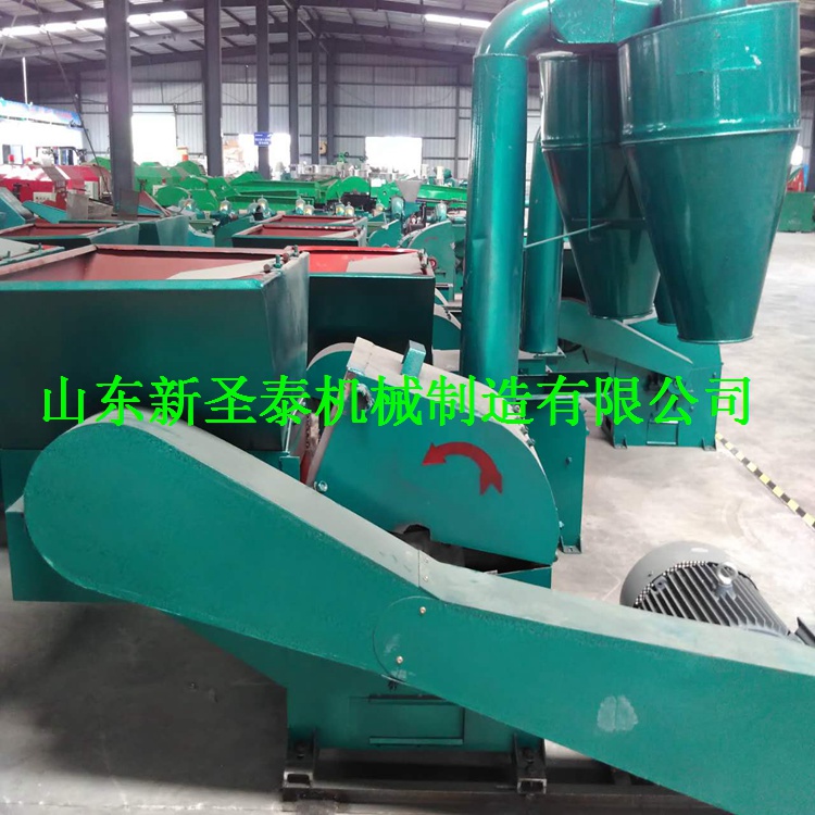 正藍(lán)旗玉米秸稈揉搓粉碎機(jī) 大型秸稈粉碎機(jī)沙克龍裝置