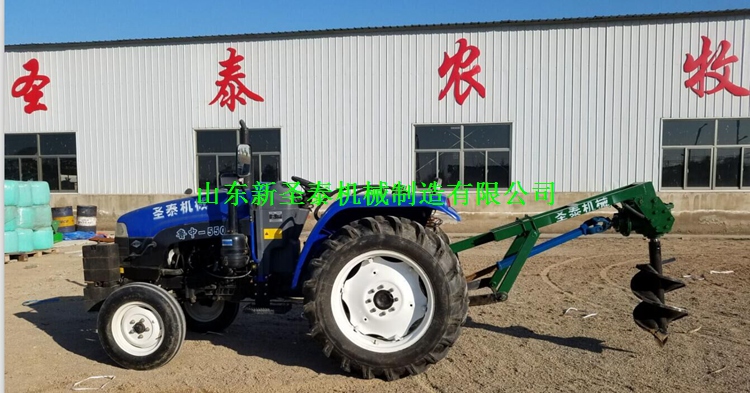 雙遼后置式挖坑機 電線桿挖坑機報價