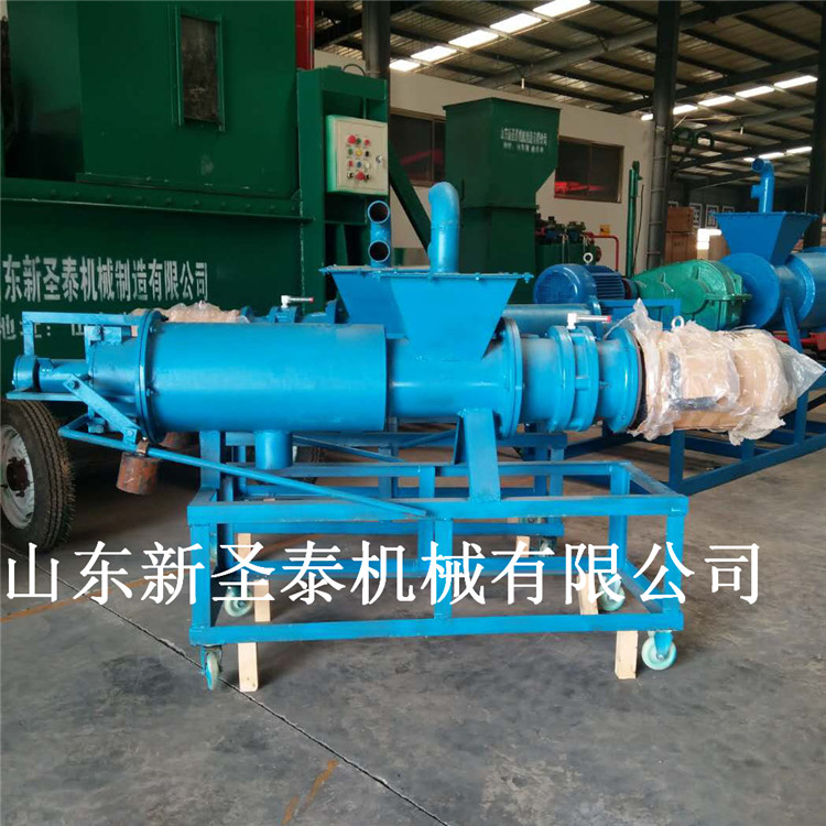 螺旋式擠壓固液分離機廠家 湖北雞糞牛糞干濕分離機