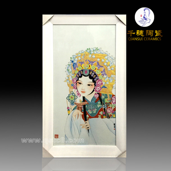 手繪瓷板畫圖片 手繪瓷板畫規(guī)格大小